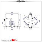 جک دو ستون آپو مدل APO-40C - تصویر 3
