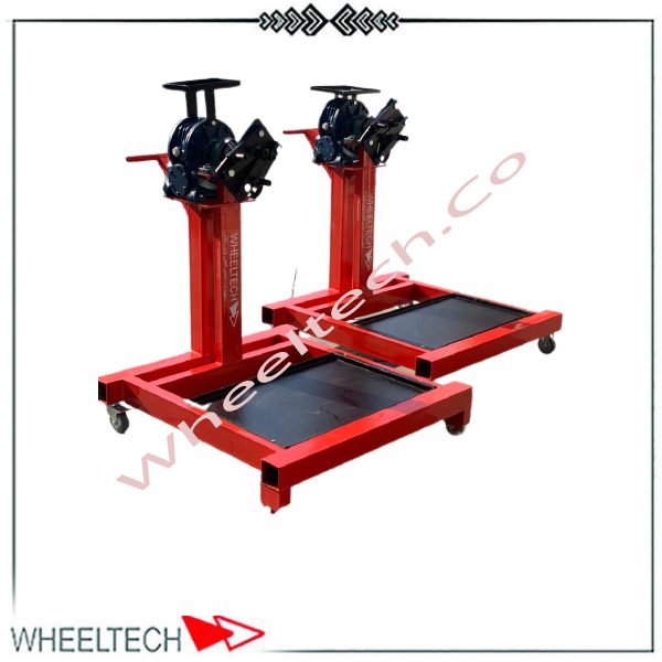 استند موتور گردان گیربکسی – ابزار تخصصی برای تعمیرات موتوری دقیق استند موتور گردان گیربکسی، ابزاری کارآمد برای جابجایی و نصب موتور در تعمیرگاههای تخصصی، با قابلیت چرخش 360 درجه برای دسترسی آسان به تمام قسمتهای موتور.