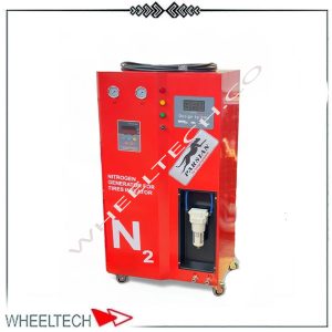 تصویر دستگاه باد نیتروژن اتوماتیک پارسیان که برای باد کردن لاستیک خودرو با نیتروژن به صورت اتوماتیک طراحی شده است.