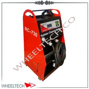 دستگاه رادیاتور شور پارسیان مدل RC730، مناسب برای شستشوی رادیاتور خودروهای سبک و سنگین، دارای سیستم فیلتراسیون و گرم‌کن با عملکرد عالی.