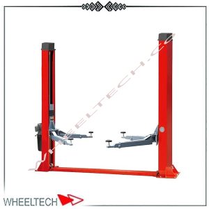 جک دو ستون ویل تک مناسب برای تعمیرگاه‌های خودرو با کیفیت و ایمنی بالا.