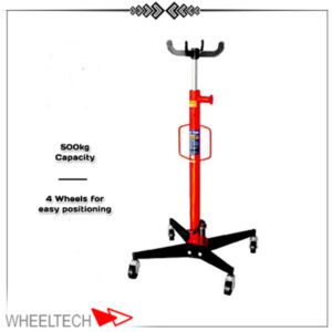 جک گیربکس درار توچالی نیم تن مناسب برای تعویض گیربکس خودرو با سیستم ایمن و کیفیت بالا.