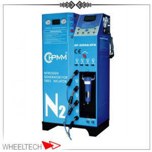دستگاه نیتروژن ساز پولی 2690 HPMM، نیتروژن ساز اتوماتیک با عملکرد سریع و خلوص بالا برای استفاده در تعمیرگاه‌ها و ایستگاه‌های خدمات خودرو.