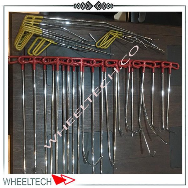 میله PDR صافکاری 35 پارچه تکنوصاف | ابزار حرفهای ترمیم بدنه خودرو مجموعه میله PDR صافکاری 35 پارچه تکنوصاف، مناسب برای ترمیم دقیق فرورفتگیهای بدنه خودرو بدون نیاز به رنگ.