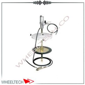 گریس پمپ بادی 220 لیتری برند راسم مناسب برای روانکاری سریع و کارآمد در تعمیرگاه‌ها و صنایع سنگین