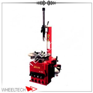 لاستیک درآر چهار پدال اطلس با سیستم کاربری ساده و مقاوم، مناسب برای استفاده در تعمیرگاه‌ها و کارگاه‌های خدمات خودرو.