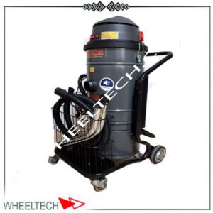 جاروبرقی صنعتی سه موتوره اهرمی البرز با مکش قوی و طراحی مقاوم، مناسب برای جمع‌آوری مایعات و گرد و غبار در محیط‌های صنعتی، کارگاهی و کارواش‌ها.