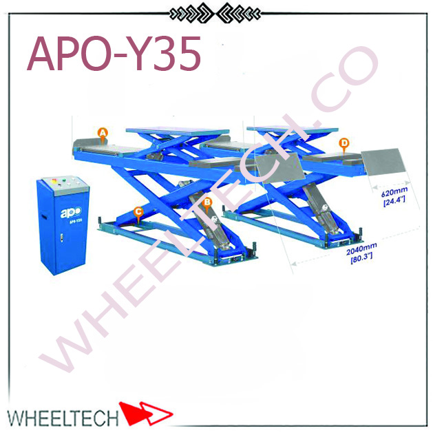 APO-S Lifts جک قیچی میزان فرمان آپو