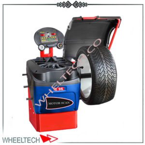 بالانس چرخ دیجیتال موتور اسکن مدل C96 با نمایشگر دیجیتالی و سیستم تشخیص خودکار عدم تعادل