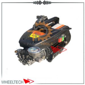 کارواش خانگی 110 بار چینی با فشار مناسب و طراحی فشرده، ایده‌آل برای شستشوی خودرو و سطوح خانگی به صورت سریع و اقتصادی.