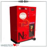 دستگاه باد نیتروژن موتور اسکن با طراحی ایستاده و نمایشگر دیجیتال، مناسب برای آپاراتی و خدمات تخصصی لاستیک خودرو.