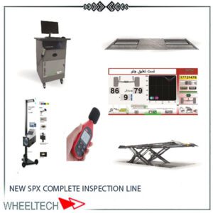 معاینه فنی دقیق خودروهای سبک با دستگاه NEW-SPX. بررسی کامل سلامت خودرو با دقت بالا.