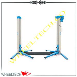 جک دو ستون OMCN با طراحی پیشرفته و ظرفیت بالا، مناسب برای بلند کردن انواع خودروها در تعمیرگاه‌های حرفه‌ای.