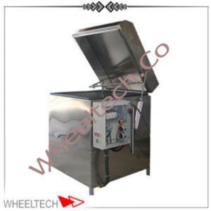 دستگاه قطعه‌شور خودروهای سبک با طراحی کاربرپسند و عملکرد مؤثر، مناسب برای شستشوی قطعات مختلف خودروهای سبک در تعمیرگاه‌ها و کارگاه‌های تخصصی.