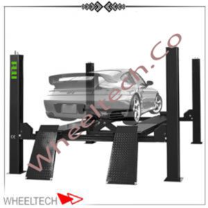 جک چهارستون پولی برای بلند کردن خودروهای سنگین با ایمنی و کارایی بالا در تعمیرگاه‌های خودرویی