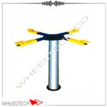 جک تک ستون کارواش با طراحی جمع و جور و ظرفیت بالا، مناسب برای انجام تعمیرات سریع و مؤثر در کارواش‌ها و تعمیرگاه‌های کوچک.