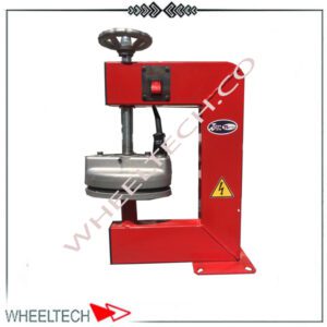 آپارات تیوپ فلکه ای دکمه ای تیران نوین برای تعمیر سریع و ایمن تیوپ‌های اتومبیل با طراحی کاربرپسند و عملکرد بهینه.