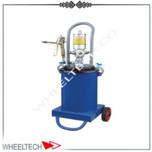 گریس پمپ بادی ووفو 12 کیلویی با فشار هوای قوی، مناسب برای کارگاه‌های صنعتی و تعمیرگاهی.