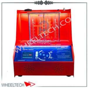 دستگاه انژکتور شور هوشمند چهار سیلندر با قابلیت تست و شستشوی دقیق انژکتورها، مناسب برای تعمیرگاه‌های حرفه‌ای