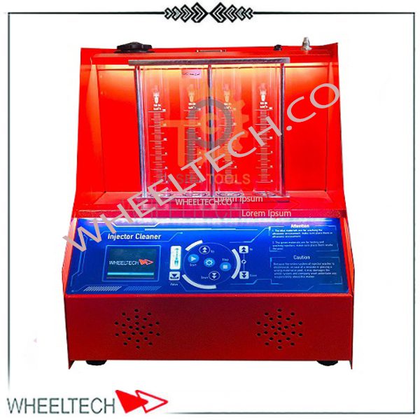 انژکتور شور هوشمند چهار سیلندر – تمیزکاری و تست حرفهای انژکتورها دستگاه انژکتور شور هوشمند چهار سیلندر با قابلیت تست و شستشوی دقیق انژکتورها، مناسب برای تعمیرگاههای حرفهای