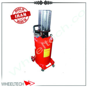 ساکشن روغن موتور ایرانی اطلس 3290 با عملکرد قدرتمند و تخلیه بهینه روغن برای تعمیرگاه‌های حرفه‌ای