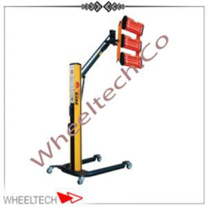 خشک کن موضعی رنگ سه پنل برای خشک کردن سریع و یکنواخت رنگ در فرآیندهای نقاشی و پوشش خودرو.