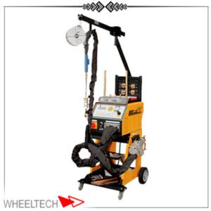 نقطه جوش دو طرفه فایتک، دستگاهی کارآمد برای تعمیرات بدنه خودرو با قابلیت جوشکاری دو طرفه که در صافکاری خودروهای آسیب دیده به کار میرود.