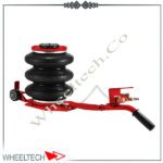 جک سوسماری بادی 3 تن مارک امگا با طراحی مقاوم و قدرت بالا، مناسب برای استفاده در تعمیرگاه‌ها و کارگاه‌های سنگین.