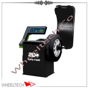 بالانس چرخ دیجیتال آپو با دقت بالا و فناوری پیشرفته، به‌صورت خودکار و سریع عمل بالانسینگ چرخ‌ها را انجام می‌دهد.