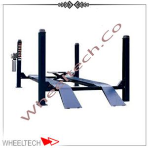 جک چهار ستون SCT مناسب برای تعمیرات و نگهداری انواع خودروهای سبک و سنگین، با طراحی مقاوم و ظرفیت بالا.