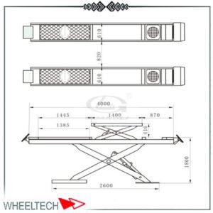 جک قیچی میزان فرمان گوانگلی