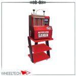 دستگاه انژکتورشور موتور آزمای ثمین با عملکرد بالا، قابل استفاده برای خودروهای مختلف جهت تمیز کردن و بهبود عملکرد انژکتورها.