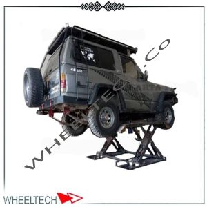 جک قیچی کوتاه آریا ماشین با ظرفیت بالا، عملکرد هیدرولیکی دقیق و مناسب برای تعمیرگاه‌های تخصصی خودرو