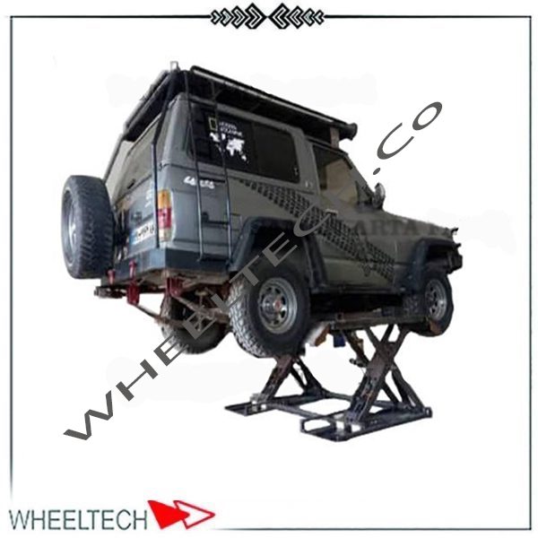 جک قیچی کوتاه آریا ماشین – مناسب برای تنظیم زوایای چرخ و سرویس خودرو جک قیچی کوتاه آریا ماشین با ظرفیت بالا، عملکرد هیدرولیکی دقیق و مناسب برای تعمیرگاههای تخصصی خودرو