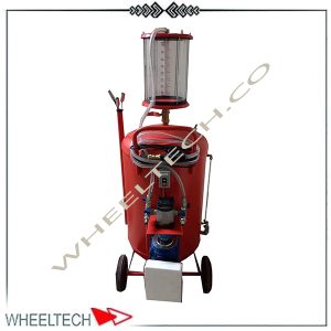 ساکشن روغن برقی ویل تک مخصوص کامیون‌ها، با قابلیت کارکرد سریع و ایمن برای تخلیه روغن‌های موتور و سیستم‌های مختلف خودروهای سنگین.