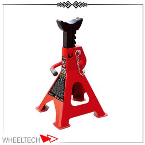 خرک خودرو دنده‌ای چینی برای نگهداری ایمن و ثابت خودرو در تعمیرات و سرویس‌های مکانیکی.