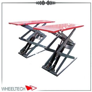 تصویر جک قیچی روکار لانچ TLT-632 AF مناسب تعمیرگاه خودرو با ظرفیت ۳.۲ تن