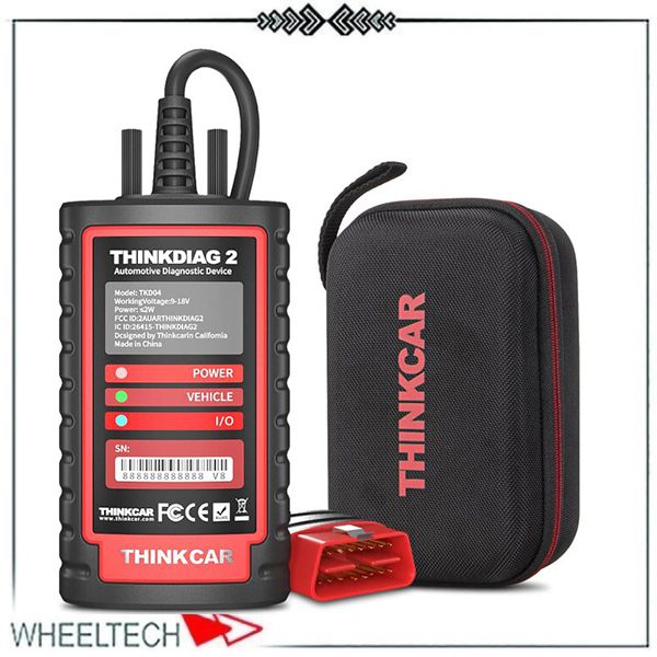 دستگاه دیاگ Thinkdiag2 – نسخه جدید اسکنر حرفهای OBD2 دیاگ Thinkdiag2 بلوتوثی با پشتیبانی از CAN-FD، مناسب خودروهای جدید و تعمیرگاههای حرفهای