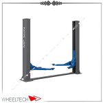 تصویر جک دوستون ام پی سان ۴ تن با اتصال از پایین، مناسب تعمیرگاه خودرو سواری، دارای سیستم هیدرولیک و قفل ایمنی