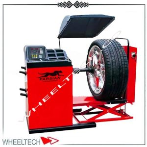 تصویر بالانس کامیونی پارسیان P850 مناسب بالانس دقیق چرخ اتوبوس و کامیون‌های سنگین.