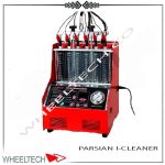 دستگاه انژکتورشور پارسیان صنعت برای شستشو و تست دقیق انژکتور خودرو با سیستم اتوماتیک و فناوری اولتراسونیک، مناسب تعمیرگاه‌ها