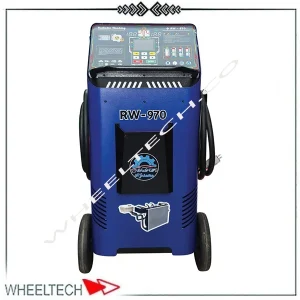 عکس دستگاه رادیاتور شوی RW970 الکتروصنعت مجهز به پرینتر برای شستشوی کامل رادیاتور خودرو